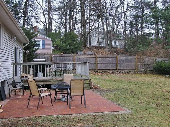 patio, deck and yard