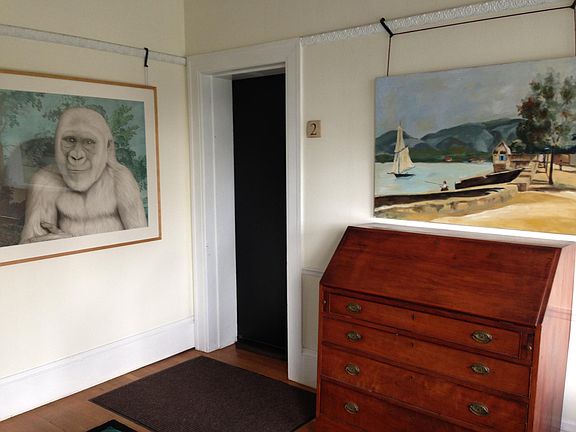 Entry Hall and door for apartment 2