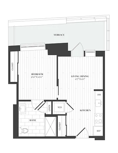 Floor plan A01