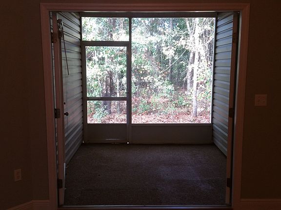 Screened porch.