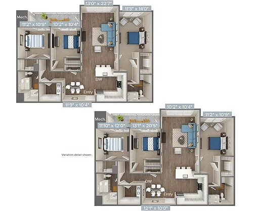 Floor plan CM03-Both