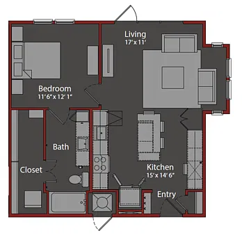 Floor plan A11