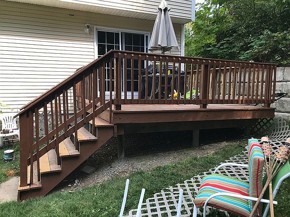 Redesigned deck