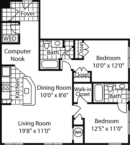 Floor plan Johns