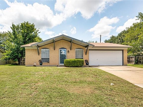 Straight on view on home