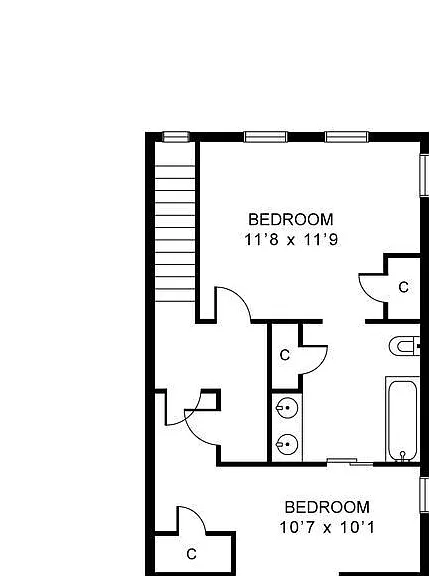 Upper Level Floor Plan