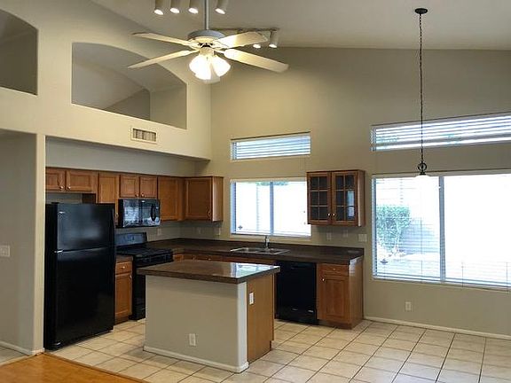 Open Kitchen and Eating Area