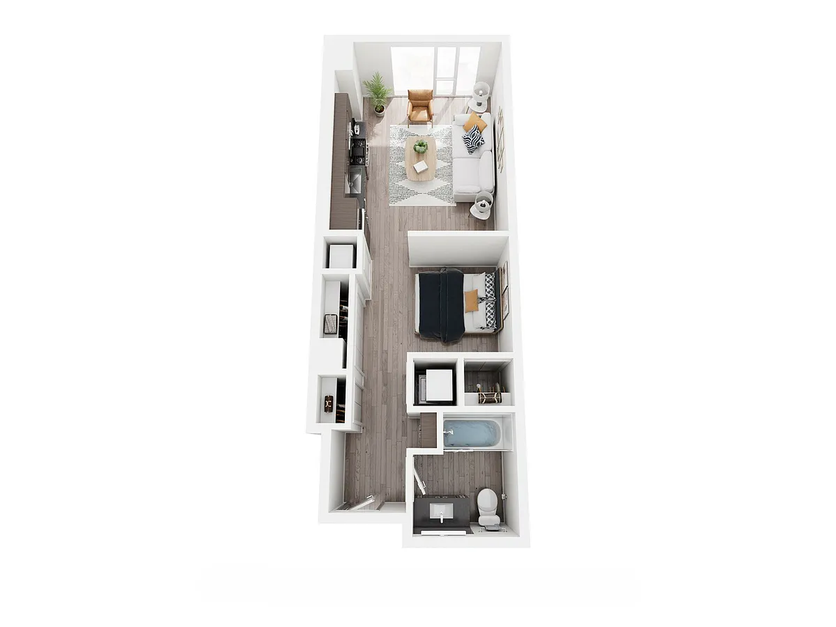 Floor plan Studio - C