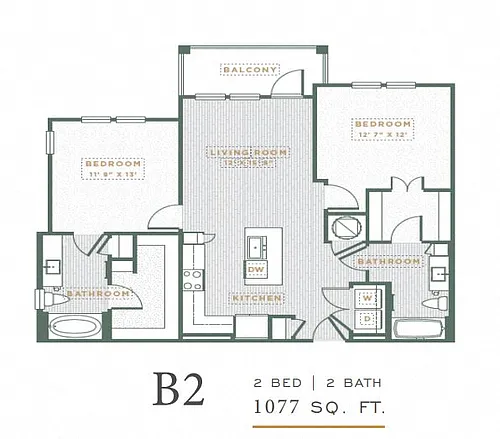 Floor plan B2