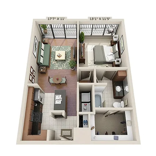 Floor plan A2 T