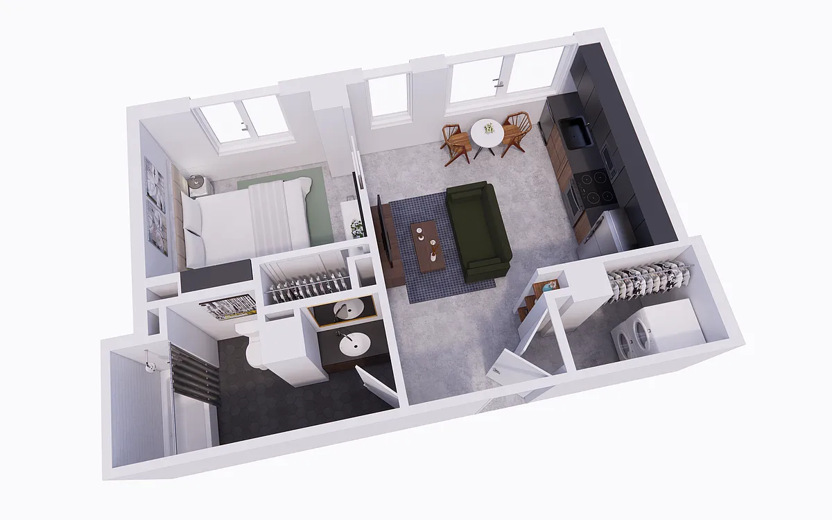 Floor plan The Garden