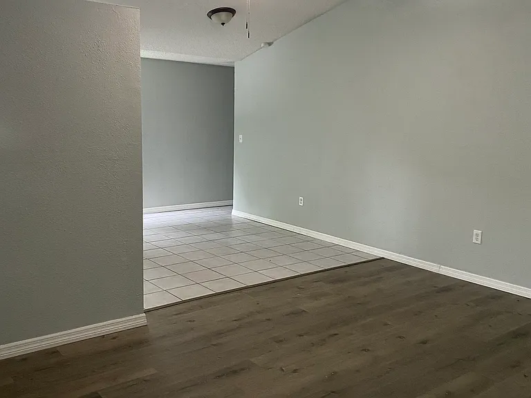 Living room/dining room
view from front door