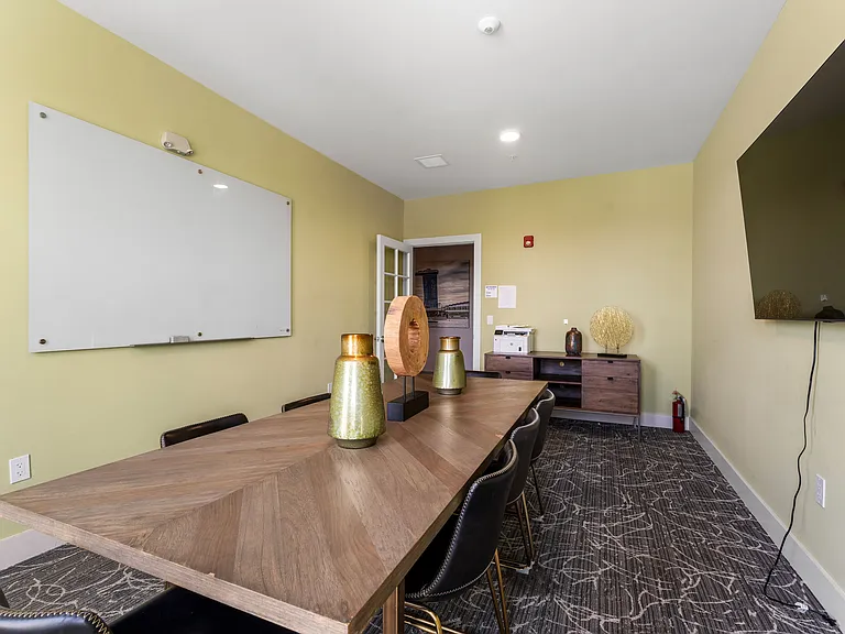 Modern bright conference room