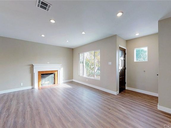 Fireplace and enterence