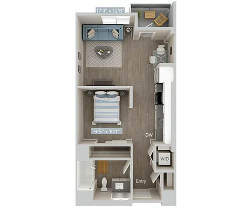 Floor plan S1U-587SF-317