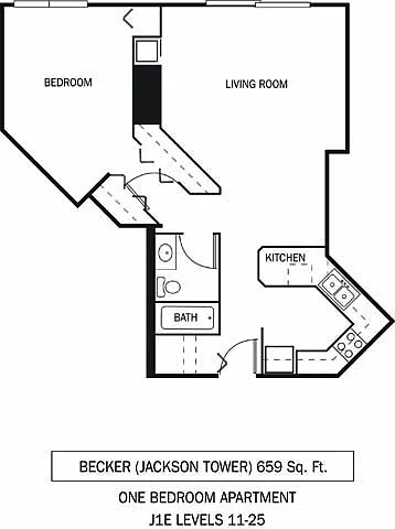 Floor plan Becker