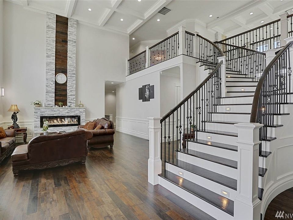Dramatic, well designed living spaces.