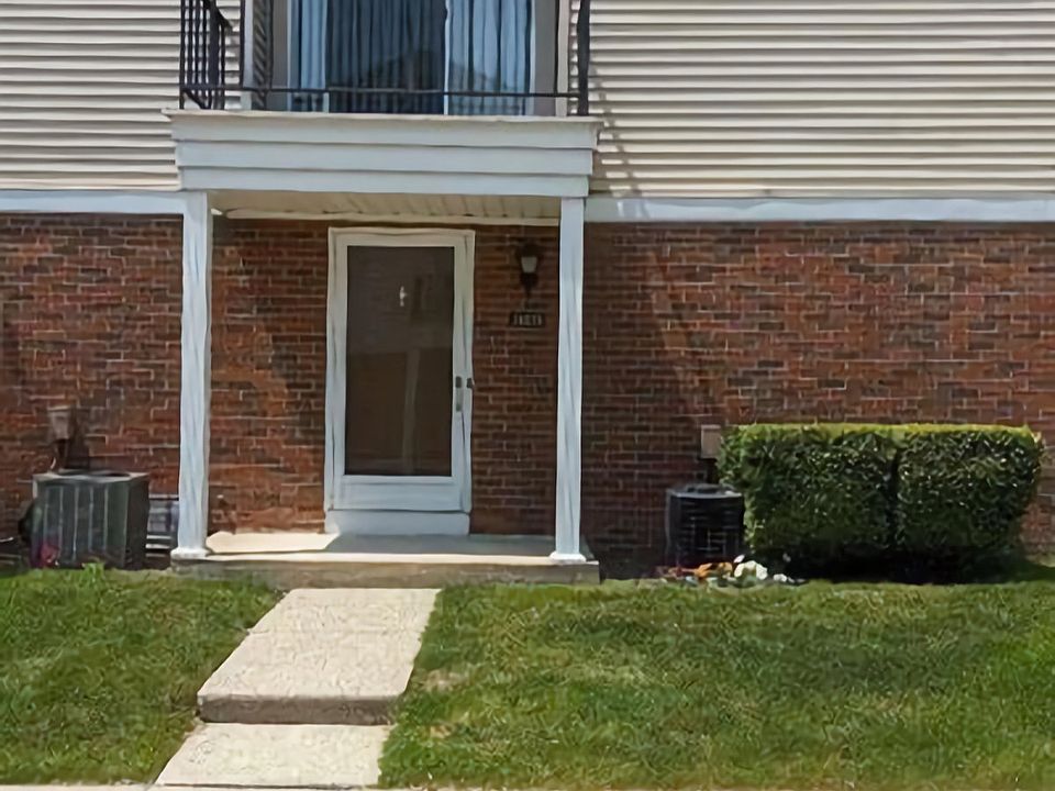 Main entrance to the unit.
