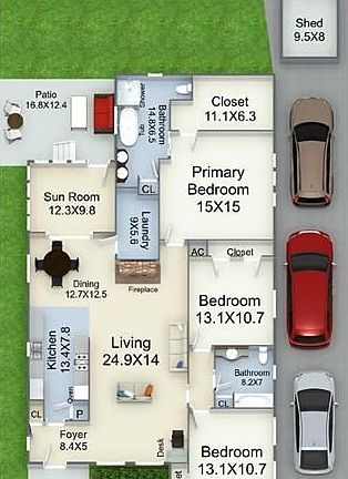 3rd image of 6643 Fleur De Lis Dr