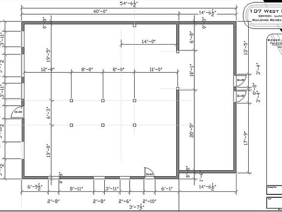 1st Floor layout.