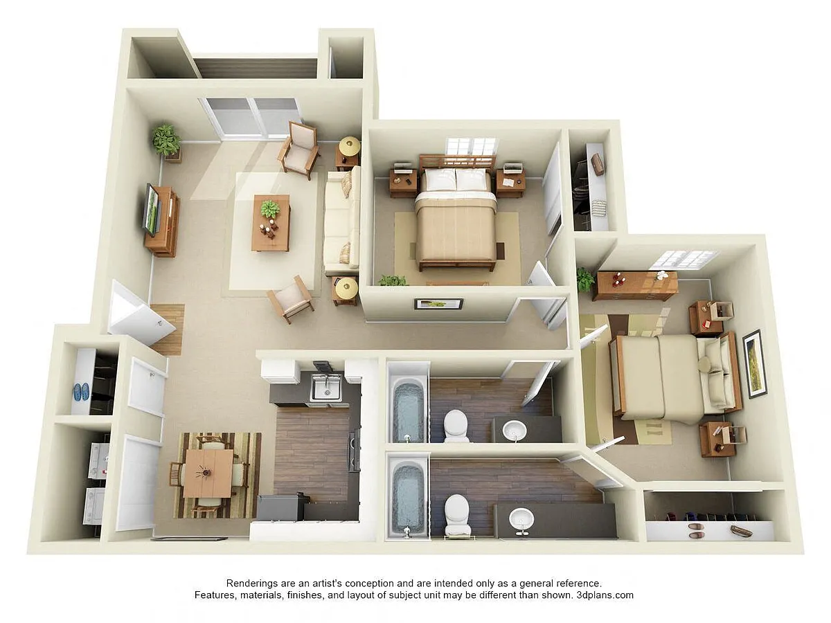 Floor plan The Abbott
