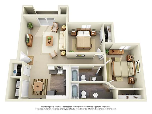 Floor plan The Abbott