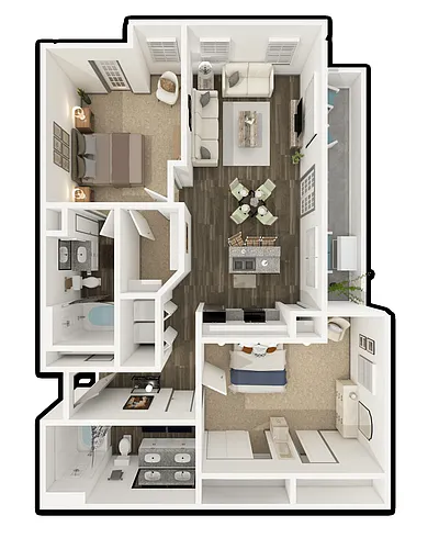 Floor plan B2