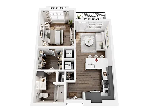 Floor plan A1