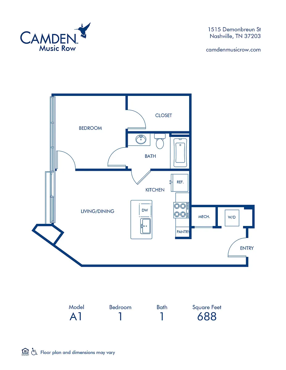 Floor plan A1