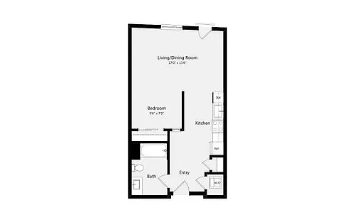 Floor plan Studio
