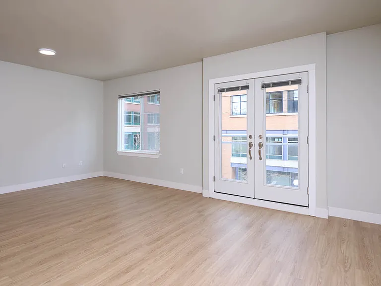 Studio with Juliet Balcony and Hard Surface Flooring