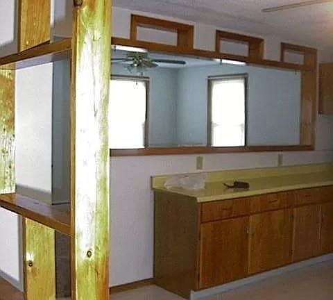 Back door into Kitchen