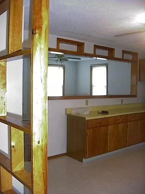 Back door into Kitchen