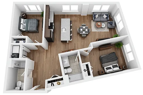 Floor plan B4
