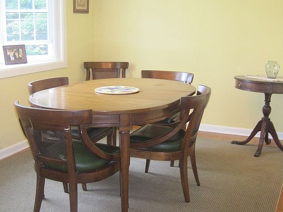 Dining Room with Bay Window