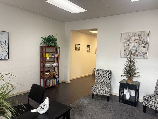 Entry reception area.
