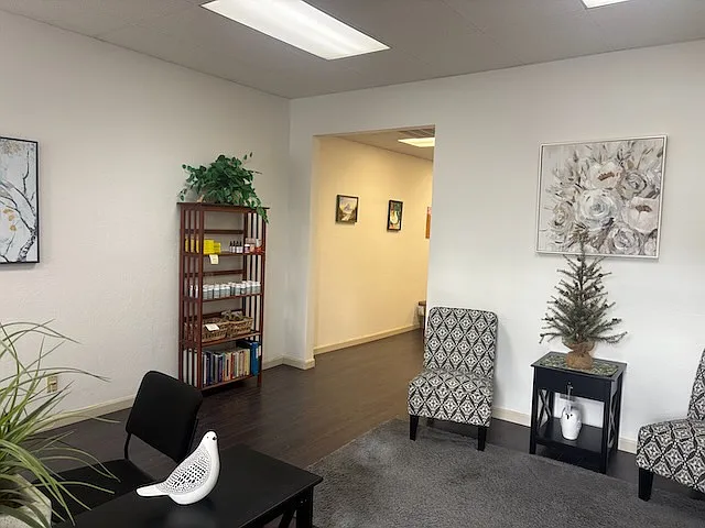 Entry reception area.