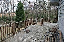 huge deck