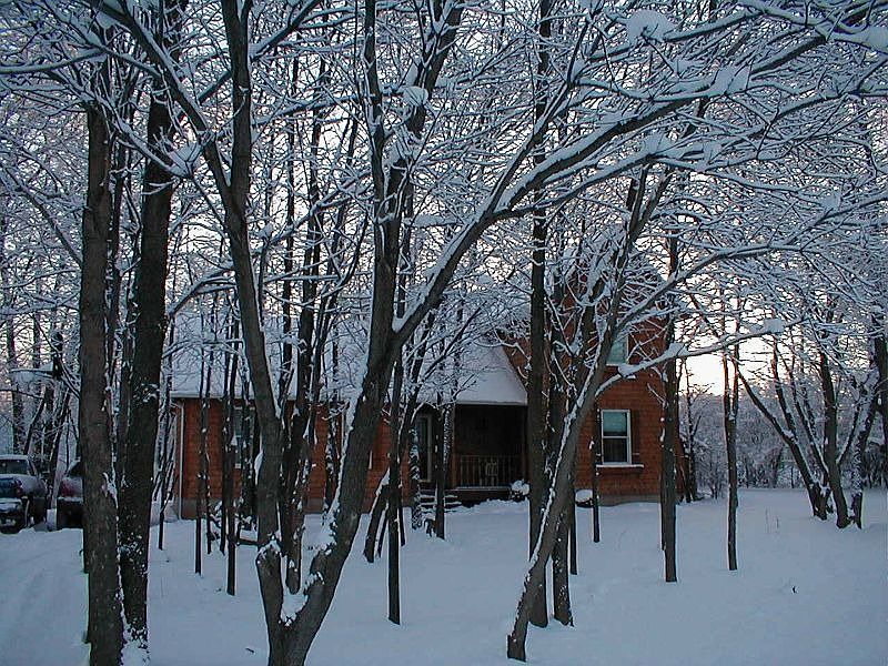 House Front Winter