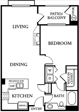 Floor plan The Crane
