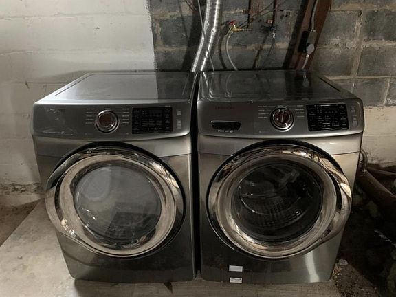 Washer and dryer