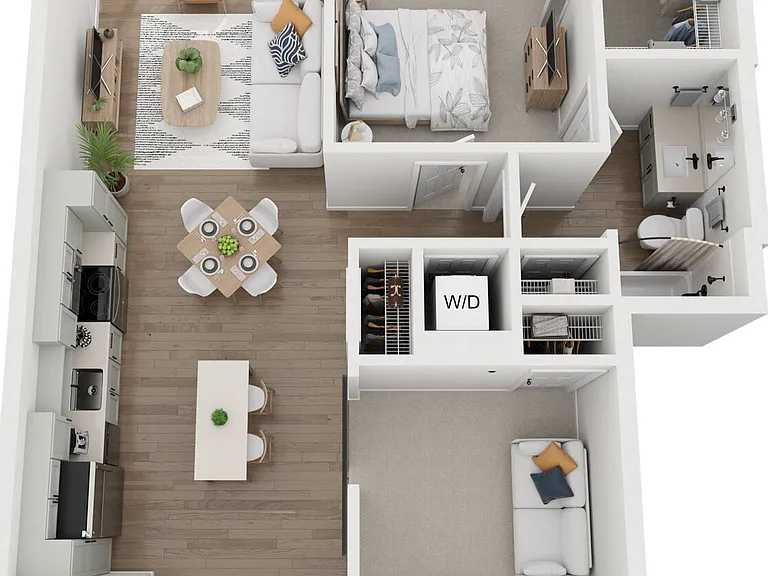 A2+Den floor plan Sovren
