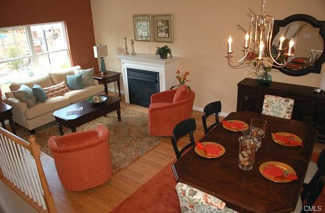 Living and dining rooms