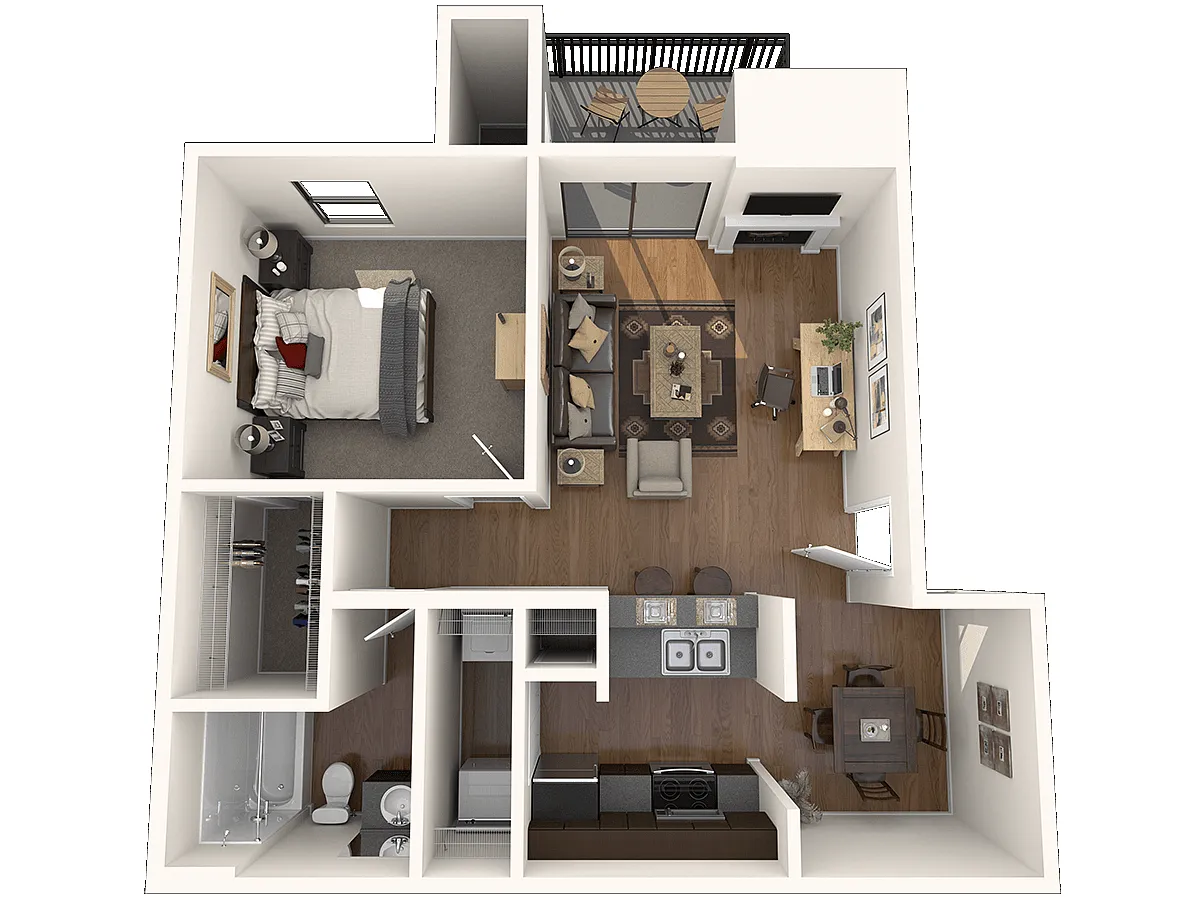 Floor plan Barton Creek
