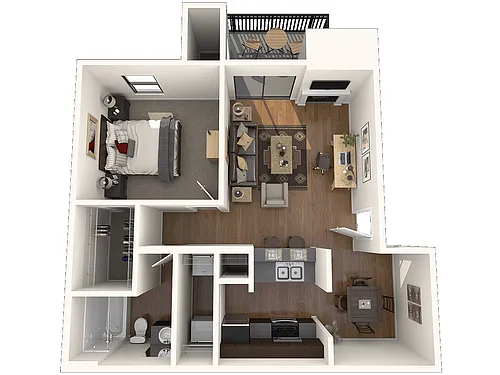 Floor plan Barton Creek