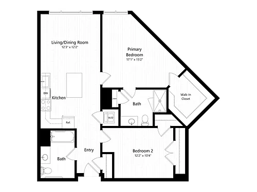 Floor plan B101
