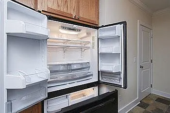 Ge Profile Dual Door Refrigerator & Freezer Drawer