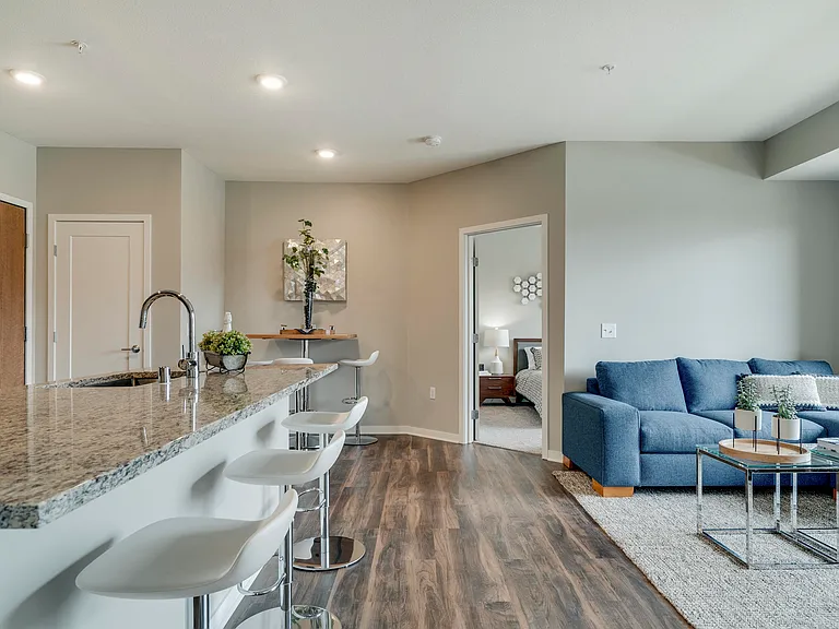 Our open-concept living spaces are designed for modern living, with high-end finishes and thoughtful details.