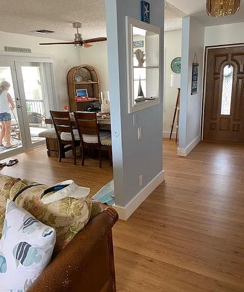 Dining area view
