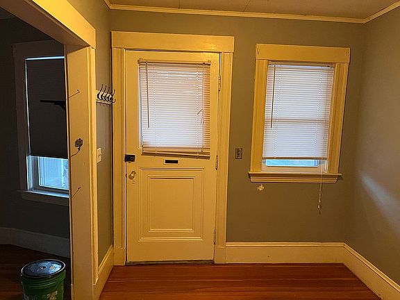 Front door from inside